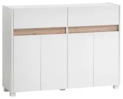 Kommode Cosmo ca.112,2x84,8x33cm Wei&szlig;