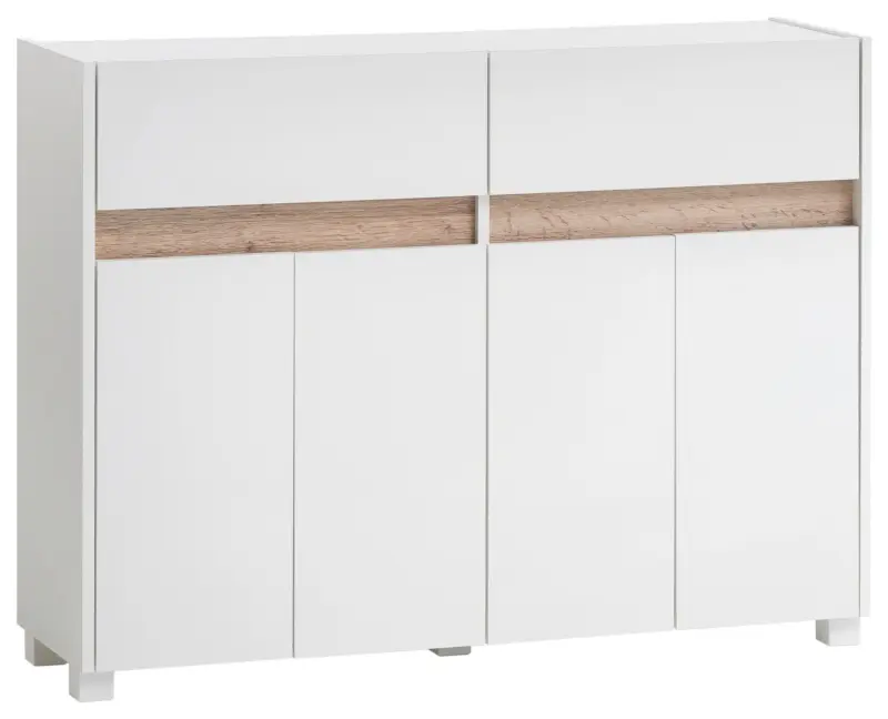 Kommode Cosmo ca.112,2x84,8x33cm Wei&szlig;