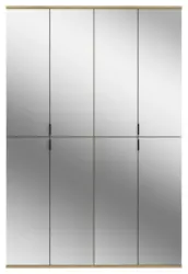 Garderobenschrank Projekt X ca. 122x193 cm Eiche Artisan