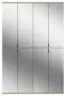 Garderobenschrank Projekt X ca. 122x193 cm Eiche Artisan
