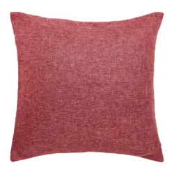 Kissenh&uuml;lle Leinenoptik in Bordeaux ca. 50x50cm