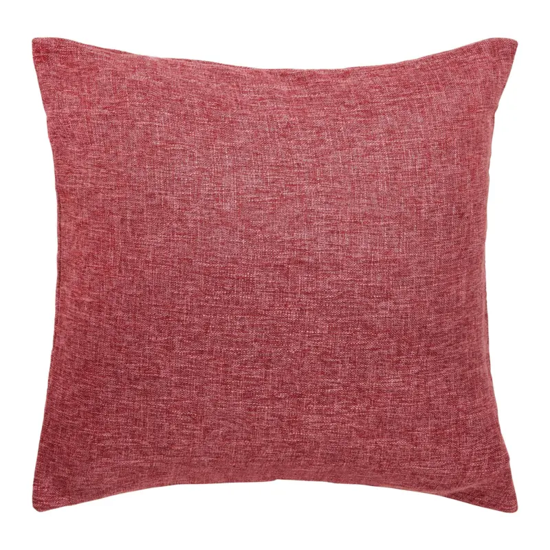 Kissenh&uuml;lle Leinenoptik in Bordeaux ca. 50x50cm