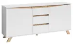 m&ouml;max Dornbirn - Ihr Trendm&ouml;belhaus in Dornbirn Sideboard B:160 cm Valentin 02 Wei&szlig;/Artisan Eiche Dekor