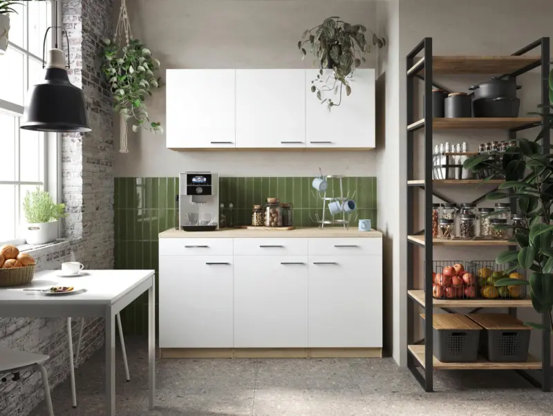 Minik&uuml;che Merle Wei&szlig;/Eichefarben