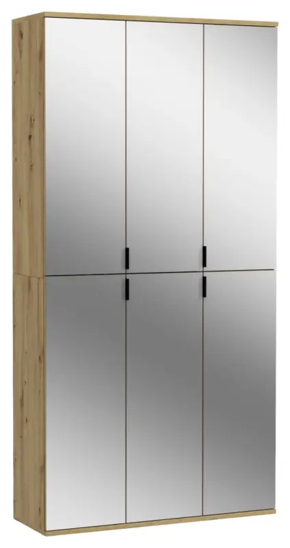 Gaderobenschrank Projekt X ca. 91x193 cm Eiche Artisan
