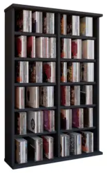 CD-Regal Ronul in Schwarz, B: 60 cm