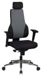 Chefsessel Quentin Grau ca. 63x149x63cm