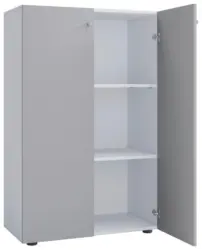Schuhschrank LONA Grau/Wei&szlig; ca. 70x110x39 cm