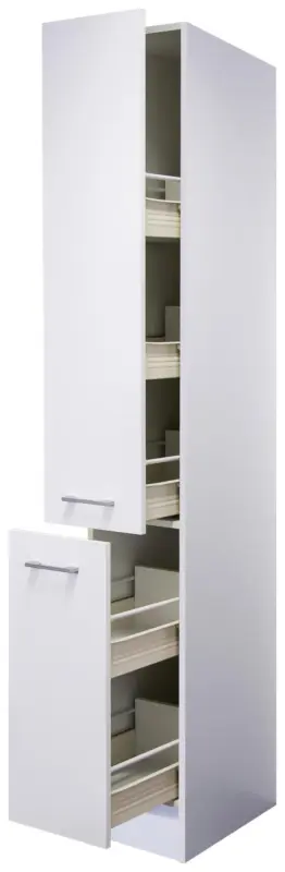Apothekerschrank Lucca Wei&szlig; ca. 30x200x57cm