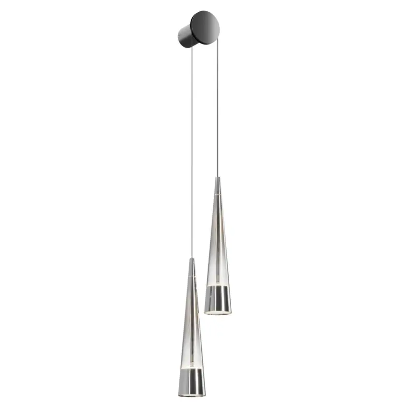 Wandleuchte Sintesi Chromfarben max. 24 Watt Wandlampe