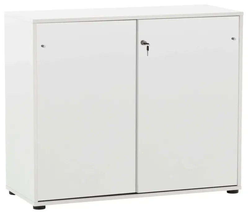 Aktenschrank Wei&szlig; ca. 100,1x83,6x41cm