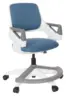 Jungeddrehstuhl Kid Flex ca. 53x80-93x60 cm Blau