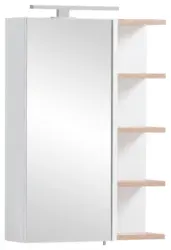 Spiegelschrank Balto Wei&szlig; 1-t&uuml;rig mit LED