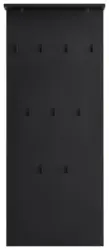 Garderobenpanel Janne ca.50x120,6x19,9cm Schwarz