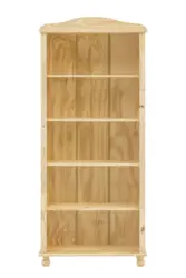 Regal mit 4 B&ouml;den Naturfarben
