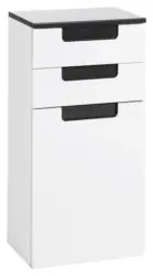 Unterschrank Siena Wei&szlig;/Anthrazit