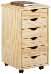 Rollcontainer Nils ca. 35x66x39 cm Kieferfarben