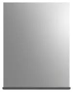 m&ouml;max Dornbirn - Ihr Trendm&ouml;belhaus in Dornbirn Badezimmerspiegel Scout ca. 60x79 cm Anthrazit/Wei&szlig;