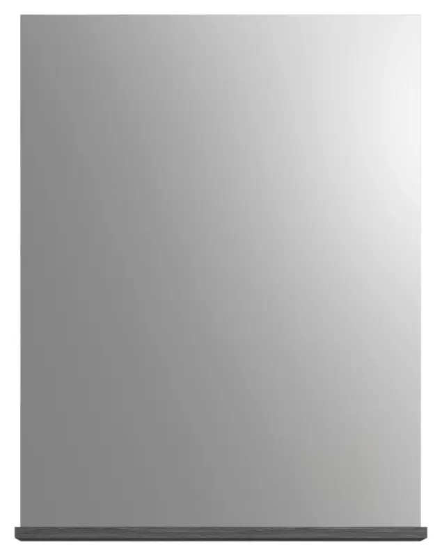 Badezimmerspiegel Scout ca. 60x79 cm Anthrazit/Wei&szlig;