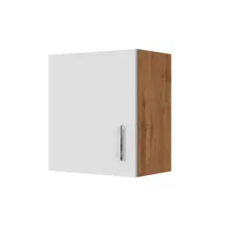 Held K&uuml;chenoberschrank ca. 50 cm Wei&szlig;/Eiche