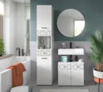 m&ouml;max Dornbirn - Ihr Trendm&ouml;belhaus in Dornbirn Badezimmer Prisam 3-tlg. ca. 95 cm Wei&szlig;