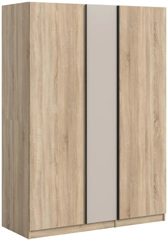 Dreht&uuml;renschrank OAKLAND ca.130x183x53cm Sonoma Eiche