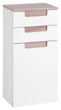 m&ouml;max Dornbirn - Ihr Trendm&ouml;belhaus in Dornbirn Unterschrank Siena Wei&szlig;/Eichefarbe