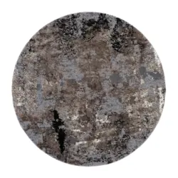 Webteppich Timeline Quantum Braun/Beige &Oslash; ca. 160cm