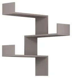 Eckregal LUKSA Beige ca. 60x90x22 cm