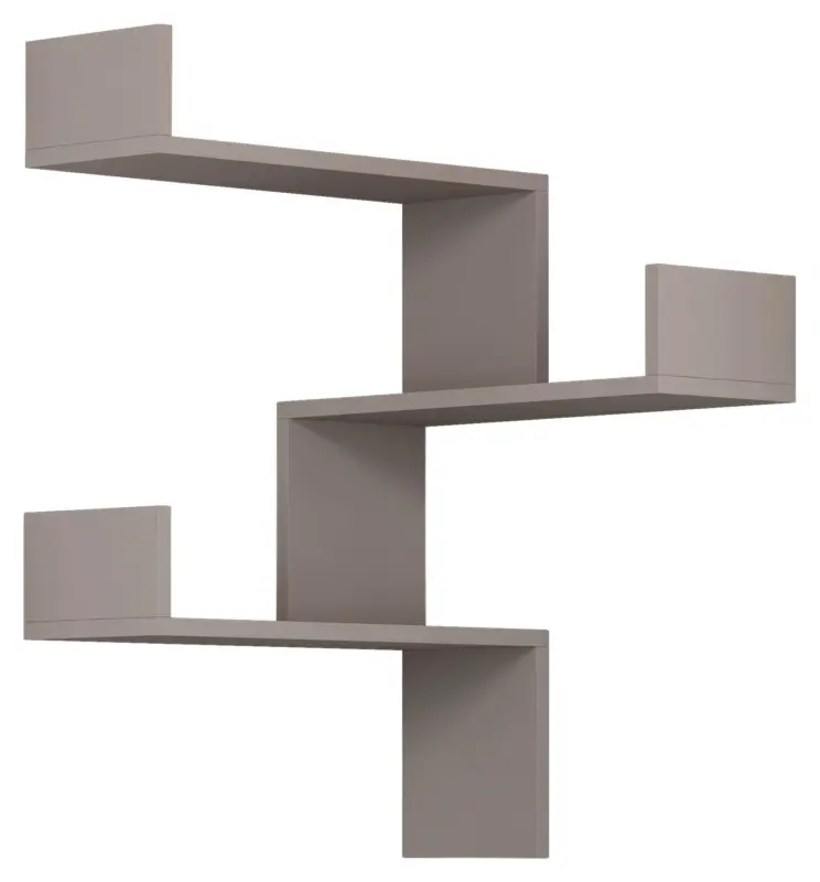 Eckregal LUKSA Beige ca. 60x90x22 cm