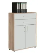 m&ouml;max Dornbirn - Ihr Trendm&ouml;belhaus in Dornbirn Aktenschrank Office Edition Wei&szlig;/Sonoma Eiche