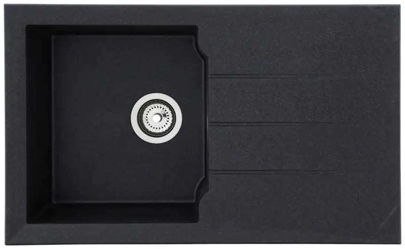 Sp&uuml;le Alineo ca. 81x21x50 cm Schwarz