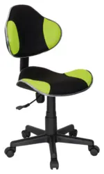 Jugenddrehstuhl Kiddy GTI 2 ca.45x86-101x42cm Gr&uuml;n,Schwarz