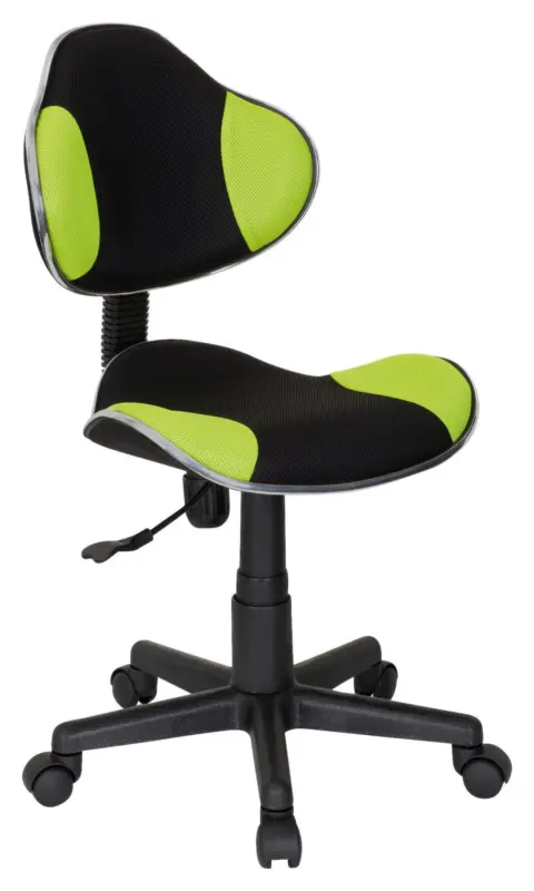 Jugenddrehstuhl Kiddy GTI 2 ca.45x86-101x42cm Gr&uuml;n,Schwarz