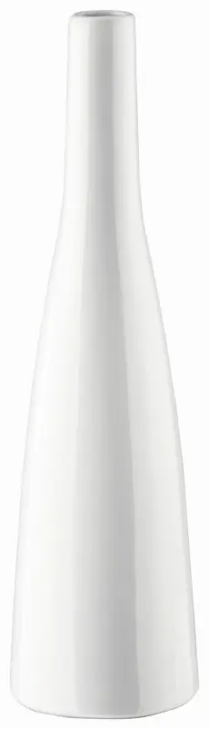 Vase Plancio aus Porzellan in Wei&szlig;