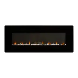 Elektrokamin Blaze Schwarz Wandmontage mit Fernbedienung