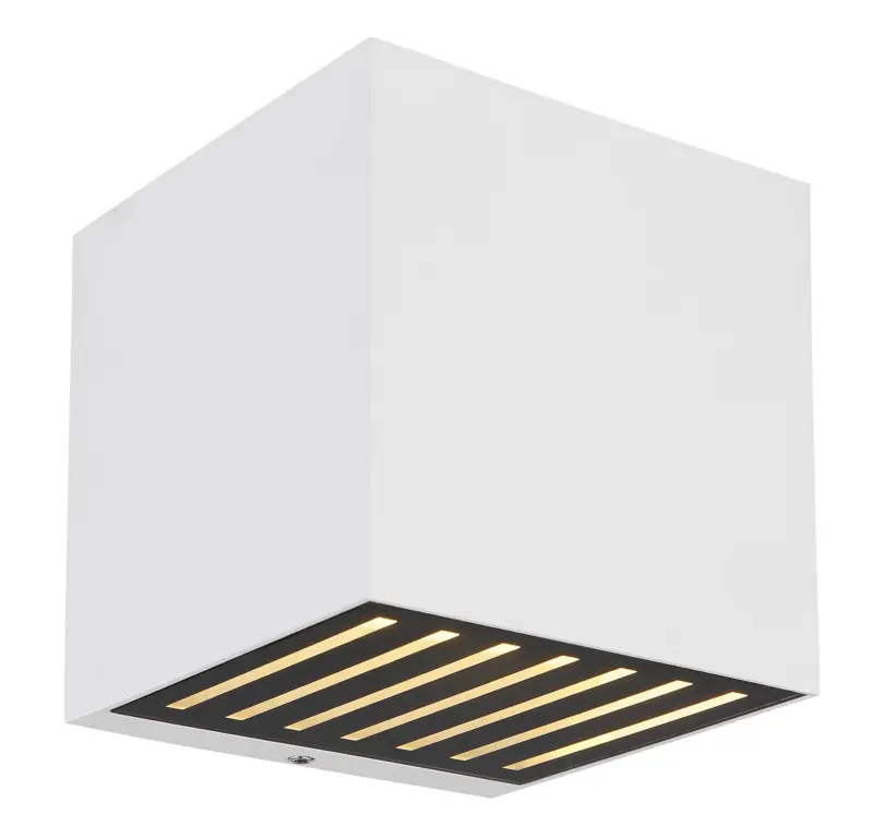 LED-Au&szlig;enleuchte Illi Wei&szlig; matt max. 6 Watt