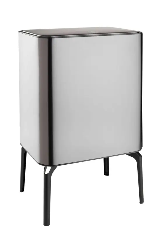 Abfalleimer Michael aus Edelstahl 2x ca. 12,7 l