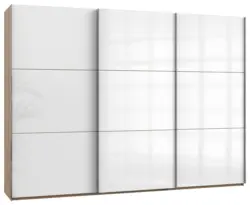 Schwebet&uuml;renschrank Level 36D ca. 300x216x65 cm Wei&szlig;