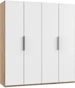 m&ouml;max Dornbirn - Ihr Trendm&ouml;belhaus in Dornbirn Dreht&uuml;renschrank Level 36A ca. 200x216x58 cm Wei&szlig;/Eiche