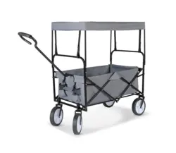 Bollerwagen Peter Schwarz/Grau 7-teilig