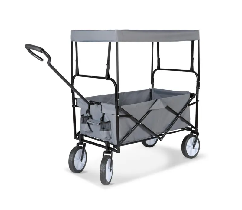 Bollerwagen Peter Schwarz/Grau 7-teilig