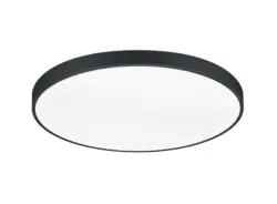 LED-Deckenleuchte Waco Schwarz max. 51 Watt Deckenlampe