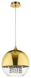 Pendelleuchte Fermi Goldfarben max. 60 Watt
