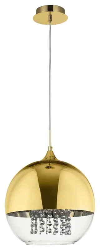 Pendelleuchte Fermi Goldfarben max. 60 Watt