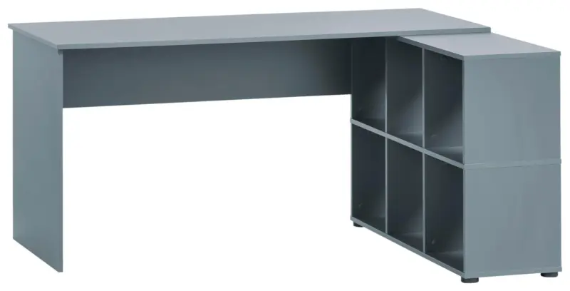 Schreibtisch Serie 500 Blau ca. 150x73,6x121,6cm