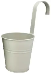 &Uuml;bertopf Zana Hellgrau &Oslash; ca. 11cm