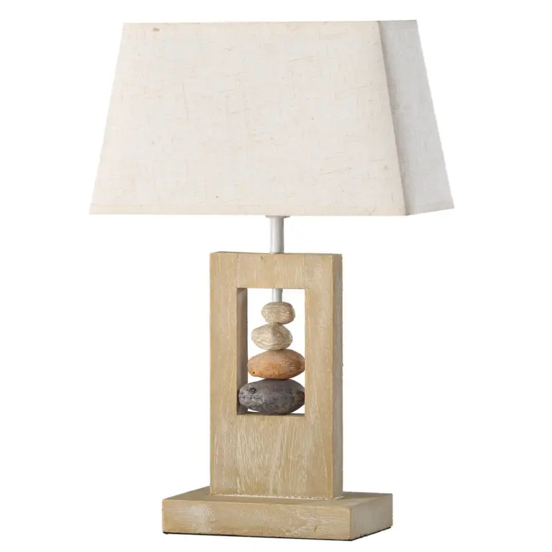Tischleuchte Miriel Beige max. 22 Watt