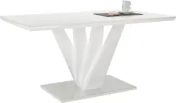 Esstisch Samuel in Wei&szlig;