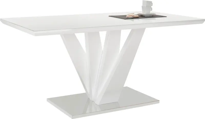 Esstisch Samuel in Wei&szlig;